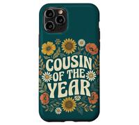 Carcasa para iPhone 11 Pro Cousin of The Year Retro Vintage Floral Family