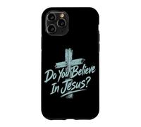 Carcasa para iPhone 11 Pro ¿Crees En Jesús Cruz Cristiana Fe Religioso