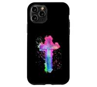 Carcasa para iPhone 11 Pro Cross Christian Religious Believe Blessed Faith Graphic