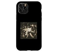 Carcasa para iPhone 11 Pro Crowd Surfing Cat Meme Disco Party Cat Gang Night Club