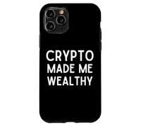 Carcasa para iPhone 11 Pro Crypto Made Me Wealthy Cryptocurrency Trading Blockchain