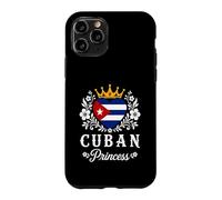 Carcasa para iPhone 11 Pro Cuban Princess Cuba Flag Proud Cuban Girl