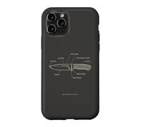 Carcasa para iPhone 11 Pro Cuchilla para fabricar Cuchillos, Hoja Anatomía Forge Smith