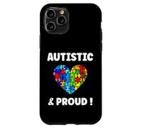 Carcasa para iPhone 11 Pro Cute Autism Awareness I'm Autistic and Proud