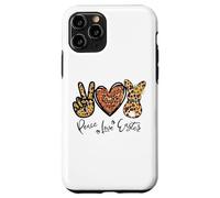 Carcasa para iPhone 11 Pro Cute Bunny For Women with Sunflower Mom Peace Love Easter