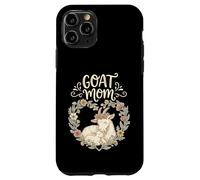 Carcasa para iPhone 11 Pro Cute Floral Goat Mom Homestead Farmer Mother