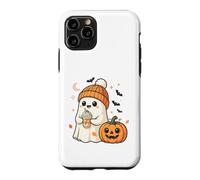 Carcasa para iPhone 11 Pro Cute Ghost Pumpkin Spice Latte Temporada de otoño