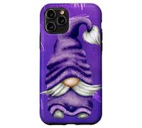 Carcasa para iPhone 11 Pro Cute GNOME Graphic For Gardener and Spring and Summer Purple
