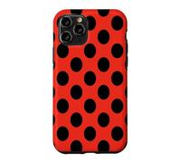 Carcasa para iPhone 11 Pro Cute Ladybug Beetle Ladybird Ladybeetle Insect Red