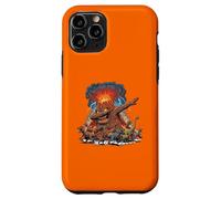 Carcasa para iPhone 11 Pro Dabbing Volcano Geography Volcanologist Scary Dinosaur
