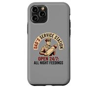 Carcasa para iPhone 11 Pro Dad'S Service Station All Night Feedings Fatherhood