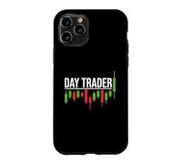 Carcasa para iPhone 11 Pro Day Trader - Estilo gráfico de negociación de acciones desgastadas