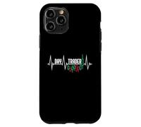 Carcasa para iPhone 11 Pro Day Trader Heartbeat Pulse Line EKG Trading Lovers Inversores