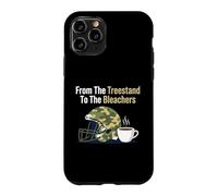 Carcasa para iPhone 11 Pro De The Treestand a The Bleachers Sports Hunting Dad