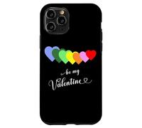 Carcasa para iPhone 11 Pro Declaración Elegante para el día de San Valentín corazón Amor ser mi