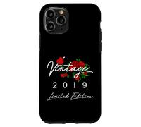 Carcasa para iPhone 11 Pro Decoraciones Vintage de 7º cumpleaños Vintage 2019 7 años