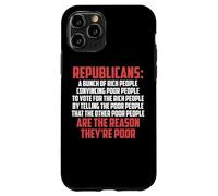 Carcasa para iPhone 11 Pro Definición Anti republicanos - Demócrata Liberal