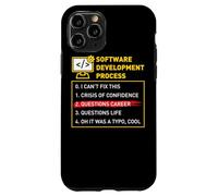 Carcasa para iPhone 11 Pro Desarrollo de Software Ingeniero de Procesos Desarrollador Coder Geek
