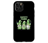 Carcasa para iPhone 11 Pro Día de San Patricio Enfermera Gnomos Seguridad Tercer Humor médico