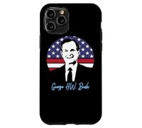 Carcasa para iPhone 11 Pro Día del Presidente George H.W. Bush 41er Presidente 1989-1993