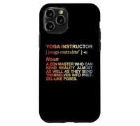 Carcasa para iPhone 11 Pro Diccionario del Instructor de Yoga Relajación