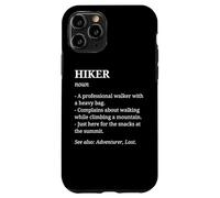Carcasa para iPhone 11 Pro Diccionario Profesional Walker Definición Senderismo Humor