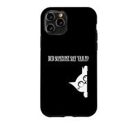 Carcasa para iPhone 11 Pro Did Someone Say Yarn Funny Cat Lover Knitting Crochet Hobby