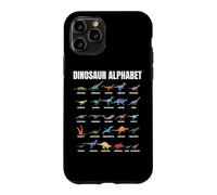 Carcasa para iPhone 11 Pro Dinosaur Alphabet Dinosaurios con Nombres Lámina