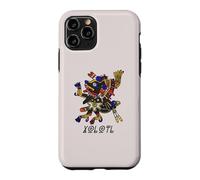 Carcasa para iPhone 11 Pro Dios Azteca México mitología Xolotl Masculino Femenino