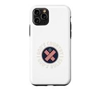 Carcasa para iPhone 11 Pro Dios País Dios gobierna la fe patriótica conservadora