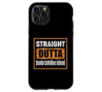Carcasa para iPhone 11 Pro Directamente Fuera de Santa Catalina Island California USA Humor