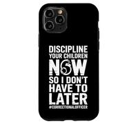 Carcasa para iPhone 11 Pro Disciplina Divertida Que Sus Hijos Dicen Oficial correccional