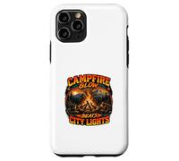 Carcasa para iPhone 11 Pro Diseño Campfire Glow Beats City Lights para Aventuras al Aire Libre