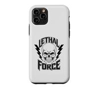 Carcasa para iPhone 11 Pro Diseño de Calavera de Fuerza letal - Bold Lightning Bolt Gothic