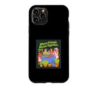 Carcasa para iPhone 11 Pro Diseño de Fiesta de jardín Donde los Amigos florecen Juntos