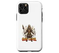 Carcasa para iPhone 11 Pro Diseño de Guerrero Egipcio Antiguo de Nivel de Dios