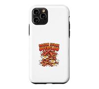 Carcasa para iPhone 11 Pro Diseño Divertido de Bacon Stack Overflow para desayunar