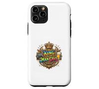 Carcasa para iPhone 11 Pro Diseño Divertido de King of The Man Cave para Videojuegos para papá