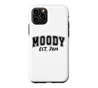 Carcasa para iPhone 11 Pro Diseño Divertido para Amantes del Café a Las 7am