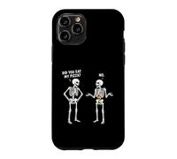 Carcasa para iPhone 11 Pro Diseño Divertido y Bonito de Did You Eat My Pizza Skeleton