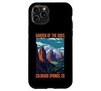 Carcasa para iPhone 11 Pro Diseño escénico del Jardín de los Dioses, Colorado Springs, Colorado, EE. UU.