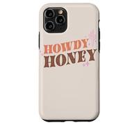 Carcasa para iPhone 11 Pro Diseño gráfico Retro Western de Howdy Honey con diseño de Cactus