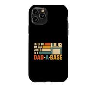 Carcasa para iPhone 11 Pro Diseño I Keep All My Dad Jokes In A Dad-A-Base