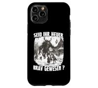 Carcasa para iPhone 11 Pro Disfraz De Krampus Perchtenlauf Krampus Papá Noel Malo