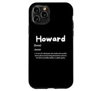 Carcasa para iPhone 11 Pro Disfraz Personalizado Personalizado de Howard Definition para Howards