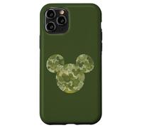 Carcasa para iPhone 11 Pro Disney Mickey Mouse Icon Green Camo Camouflage Pattern