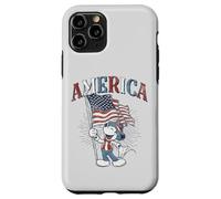 Carcasa para iPhone 11 Pro Disney Mickey Mouse with American Flag USA Fourth of July