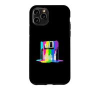 Carcasa para iPhone 11 Pro Disquete Retro de Pintura goteando