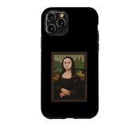 Carcasa para iPhone 11 Pro Divertida Caricatura Mona y Lisa Parodia Diseño Artístico