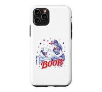 Carcasa para iPhone 11 Pro Divertido 4 de Julio Boop Farm Girl & Baby Pig Patriotic USA